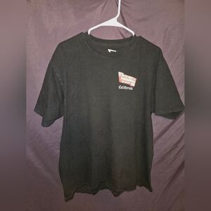 Black in & Out T shirt  No Delay